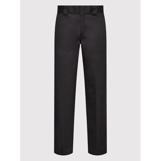 Dickies Spodnie materiałowe Work DK0A4XK9BLK Czarny Slim Fit Dickies 33_32 MODIVO