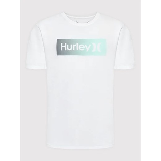 Hurley T-Shirt Evd Oao Boxed Gradient DB3252 Biały Regular Fit Hurley M okazja MODIVO