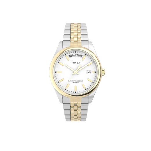 Timex Zegarek TW2V68500 Srebrny uniwersalny MODIVO
