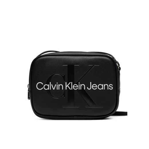 Calvin Klein Jeans Torebka Sculpted Camera Bag18 Mono K60K610275 Czarny uniwersalny MODIVO