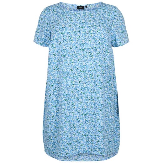 Zizzi Sukienka letnia CA02310P Niebieski Loose Fit Zizzi M MODIVO