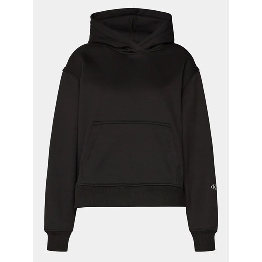 Calvin Klein Jeans Bluza Back Bold Monologo Hoodie J20J222895 Czarny Regular Fit S MODIVO