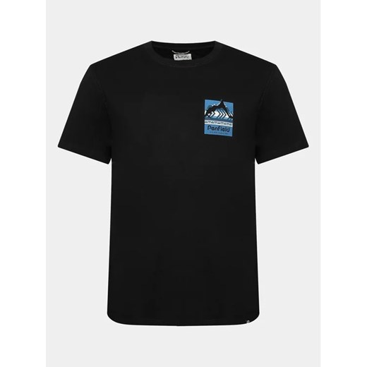 Penfield T-Shirt PFD0222 Czarny Relaxed Fit ze sklepu MODIVO w kategorii T-shirty męskie - zdjęcie 168432709