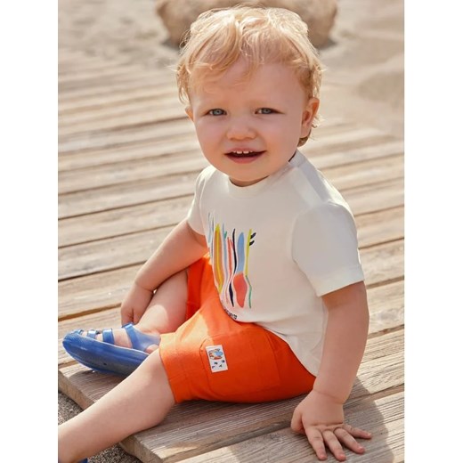 Mayoral Komplet t-shirt i spodenki 1646 Kolorowy Regular Fit ze sklepu MODIVO w kategorii Komplety niemowlęce - zdjęcie 168432917