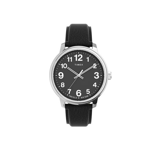 Timex Zegarek Easy Reader TW2V21400 Czarny ze sklepu MODIVO w kategorii Zegarki - zdjęcie 168432999