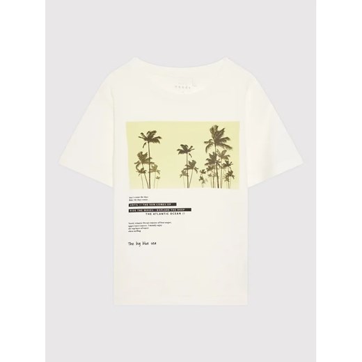 NAME IT T-Shirt 13202755 Biały Regular Fit ze sklepu MODIVO w kategorii T-shirty chłopięce - zdjęcie 168433226