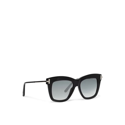 Tom Ford Okulary przeciwsłoneczne FT0822 5201B Czarny Tom Ford 52 okazyjna cena MODIVO