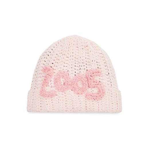 2005 Czapka Crocheted Beanie Różowy uniwersalny okazyjna cena MODIVO
