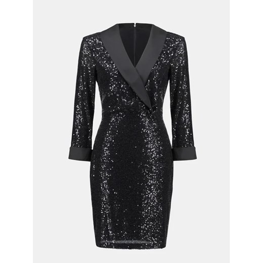Joseph Ribkoff Sukienka koktajlowa 234708 Czarny Slim Fit 38 wyprzedaż MODIVO