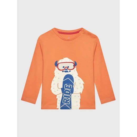Zippy Bluzka 227-1910ZT Pomarańczowy Regular Fit ze sklepu MODIVO w kategorii T-shirty chłopięce - zdjęcie 168434228
