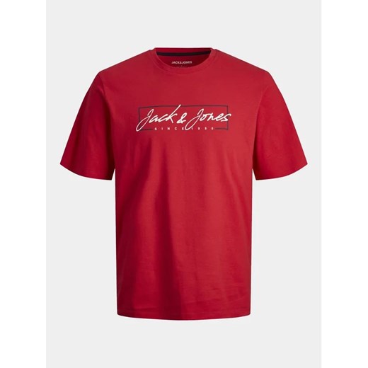 Jack&Jones Junior T-Shirt Zuri 12249699 Czerwony Standard Fit Jack&jones Junior 176 MODIVO