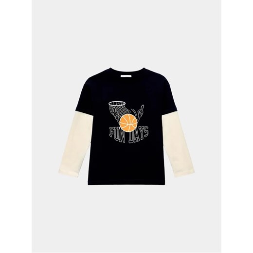Tom Tailor Bluzka 1037530 Granatowy Regular Fit ze sklepu MODIVO w kategorii T-shirty chłopięce - zdjęcie 168434498