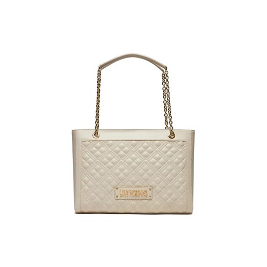 LOVE MOSCHINO Torebka JC4006PP1ILA0110 Beżowy ze sklepu MODIVO w kategorii Torby Shopper bag - zdjęcie 168434556