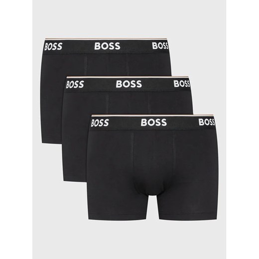 Boss Komplet 3 par bokserek Power 50475274 Czarny ze sklepu MODIVO w kategorii Majtki męskie - zdjęcie 168434908
