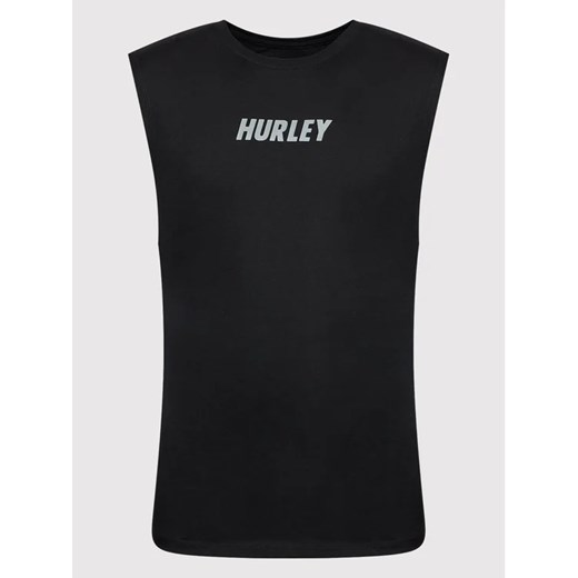Hurley Tank top Evd Exp Tiger Muscle MTK0004060 Czarny Regular Fit Hurley M MODIVO