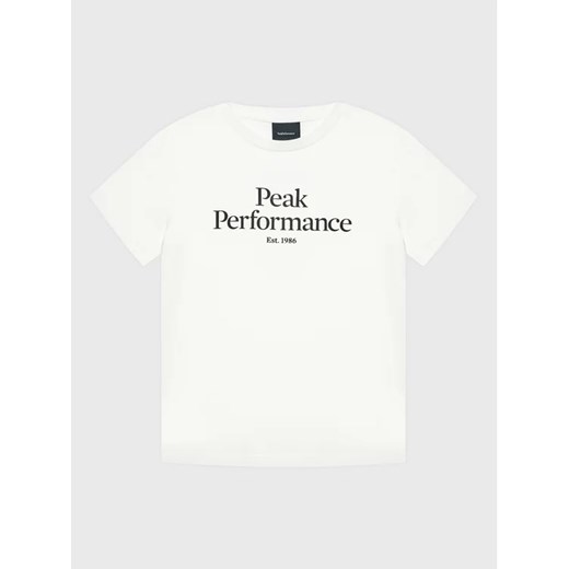 Peak Performance T-Shirt Original G77697280 Biały Regular Fit Peak Performance 140 okazja MODIVO