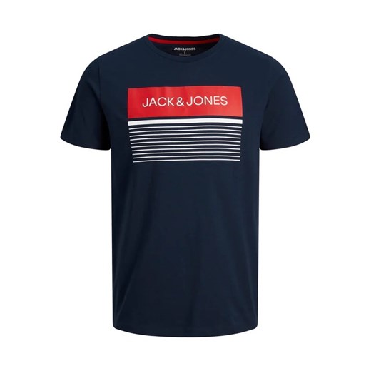 Jack&Jones Junior T-Shirt 12224231 Granatowy Regular Fit Jack&jones Junior 140 okazja MODIVO