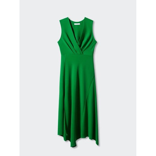 Mango Sukienka koktajlowa Manzana 57053799 Zielony Regular Fit Mango XXS MODIVO