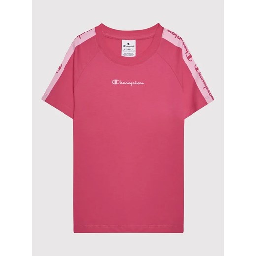 Champion T-Shirt 404358 Różowy Regular Fit Champion 102_107 MODIVO okazyjna cena