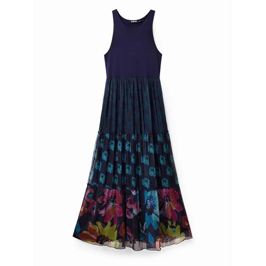 Desigual Sukienka codzienna Dudas 23SWVK90 Granatowy Regular Fit Desigual S MODIVO