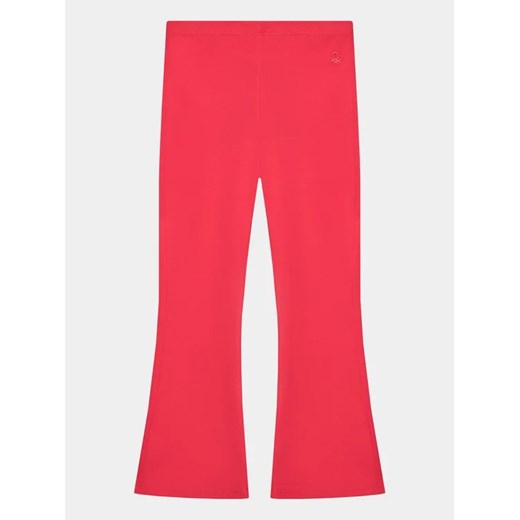 United Colors Of Benetton Legginsy 3MT1CF037 Różowy Slim Fit United Colors Of Benetton 3XL MODIVO