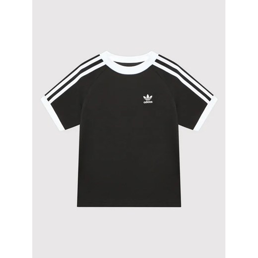 adidas T-Shirt adicolor 3-Stripes HK2913 Czarny Relaxed Fit 5_6Y MODIVO