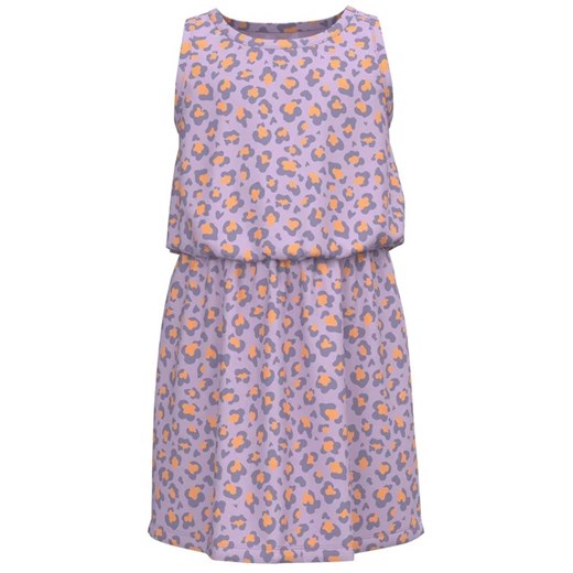 NAME IT Sukienka 13217244 Fioletowy Regular Fit ze sklepu MODIVO w kategorii Sukienki dziewczęce - zdjęcie 168440305