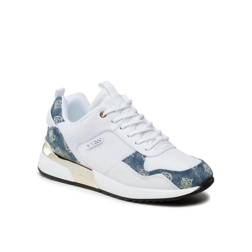 Guess Sneakersy Metz FL6MTZ FAL12 Biały Guess 35 wyprzedaż MODIVO