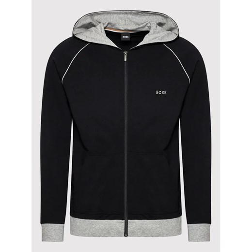 Boss Bluza Mix&Match 50469540 Czarny Regular Fit M MODIVO