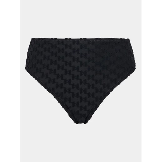 KARL LAGERFELD Dół od bikini 231W2218 Czarny Karl Lagerfeld S okazja MODIVO