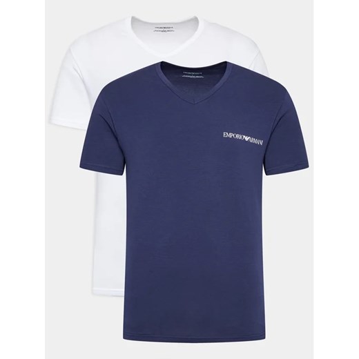 Emporio Armani Underwear Komplet 2 t-shirtów 111849 3R717 98910 Kolorowy Regular Fit ze sklepu MODIVO w kategorii T-shirty męskie - zdjęcie 168441607