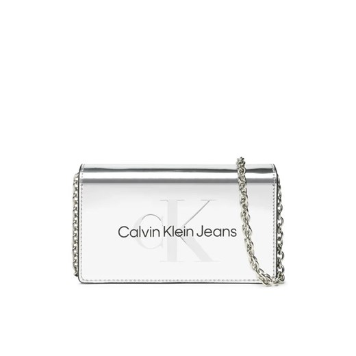 Calvin Klein Jeans Etui na telefon Sculpted Ew Flap Phone Cb Silver K60K610406 uniwersalny okazja MODIVO