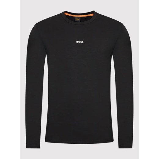Boss Longsleeve Tchark 50473286 Czarny Regular Fit XL promocja MODIVO