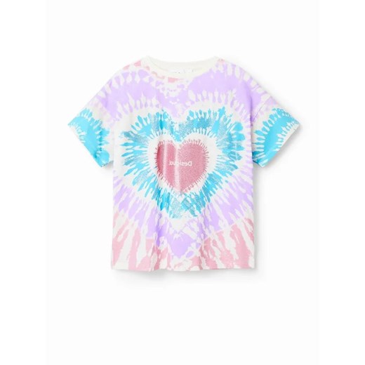 Desigual T-Shirt 23SGTK02 Kolorowy Flare Fit Desigual 13_14Y MODIVO