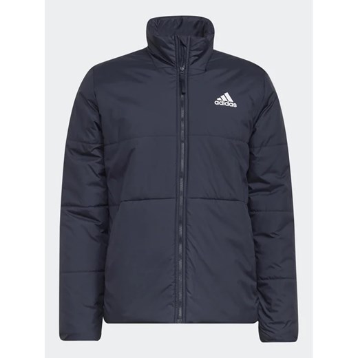 adidas Kurtka puchowa Bsc 3-Stripes HG6272 Granatowy Regular Fit M MODIVO