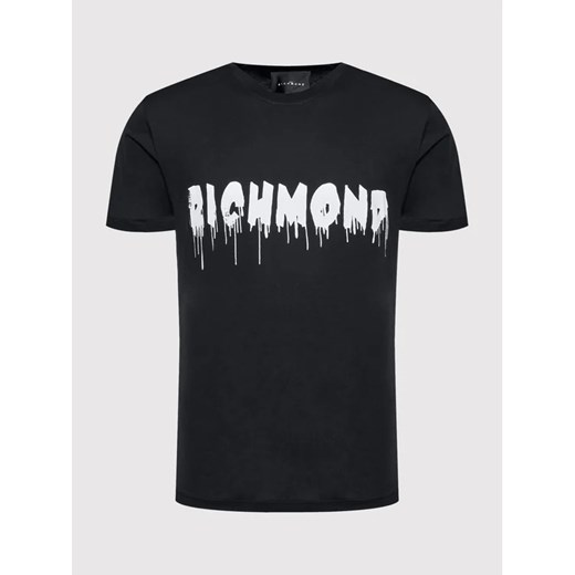 John Richmond T-Shirt RMA22074TS Czarny Regular Fit John Richmond XL MODIVO promocyjna cena