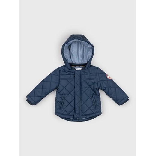 Zippy Kurtka puchowa 227-2907ZT Granatowy Regular Fit 9_12M okazyjna cena MODIVO