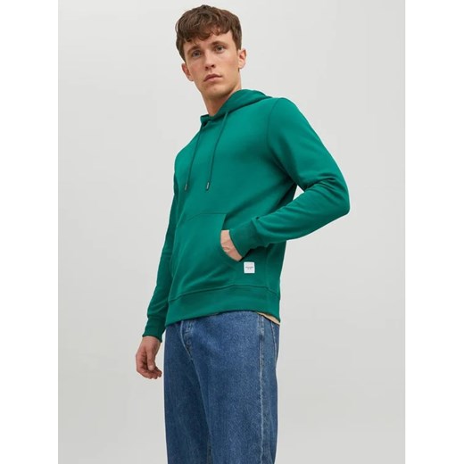 Jack&Jones Bluza Basic 12182537 Zielony Regular Fit ze sklepu MODIVO w kategorii Bluzy męskie - zdjęcie 168443676