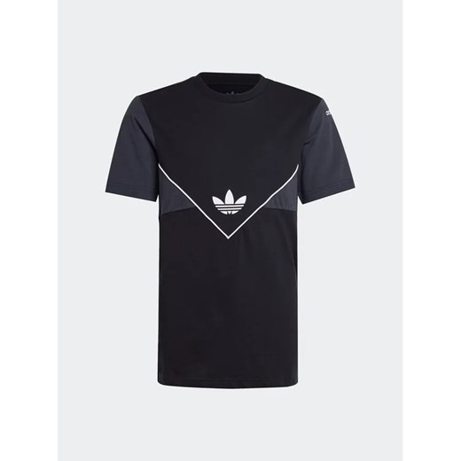 adidas T-Shirt Adicolor T-Shirt IC6243 Czarny Regular Fit ze sklepu MODIVO w kategorii T-shirty chłopięce - zdjęcie 168443735