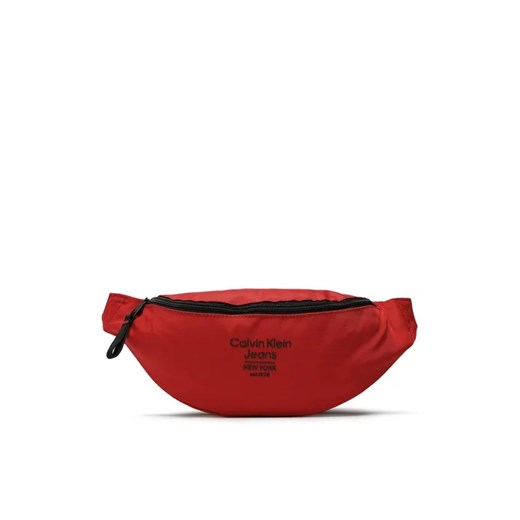 Calvin Klein Jeans Saszetka nerka Sport Essentials Waistbag38 Est K50K510098 Czerwony ze sklepu MODIVO w kategorii Nerki - zdjęcie 168443916
