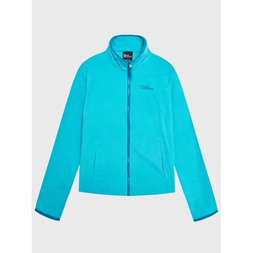 Jack Wolfskin Polar Sandpiper 1607883 S Niebieski Regular Fit ze sklepu MODIVO w kategorii Bluzy dziewczęce - zdjęcie 168444035