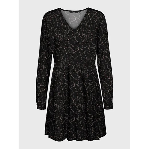 Vero Moda Sukienka codzienna Anna 10258172 Czarny Regular Fit Vero Moda XS MODIVO
