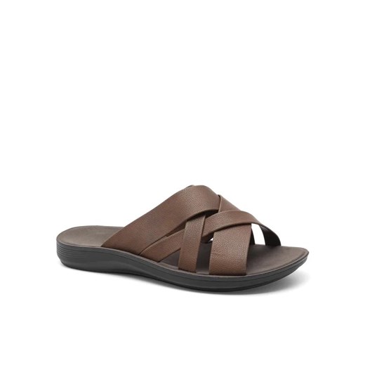 Lanetti Klapki MSS20505-02 Brązowy Lanetti 40 MODIVO