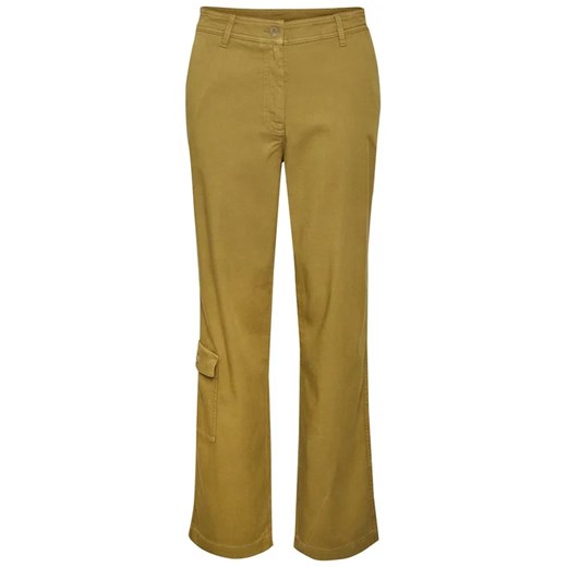 Karen by Simonsen Spodnie materiałowe Grape 10104201 Zielony Regular Fit Karen By Simonsen 40 wyprzedaż MODIVO