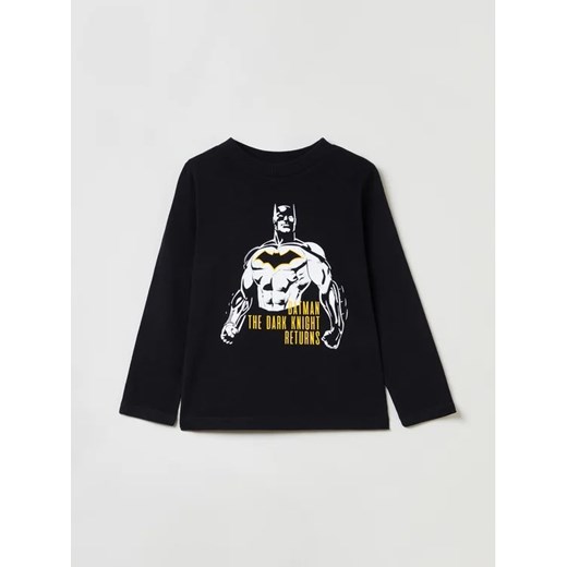 OVS Longsleeve BATMAN 1624860 Czarny Regular Fit Ovs 8_9Y MODIVO wyprzedaż