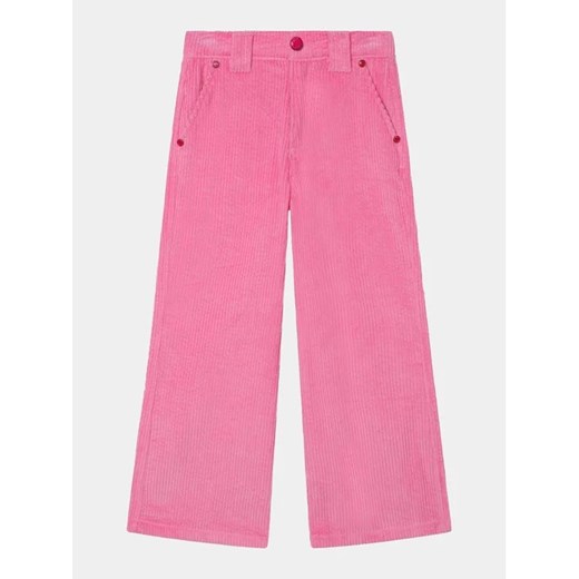 The Marc Jacobs Spodnie materiałowe W14333 Różowy Flare Fit The Marc Jacobs 12Y okazyjna cena MODIVO