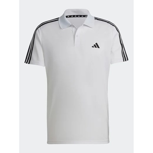 adidas Polo Train Essentials Piqué 3-Stripes Training Polo Shirt IB8109 Biały XL MODIVO okazja