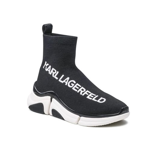 KARL LAGERFELD Sneakersy KL51741A Czarny Karl Lagerfeld 40 MODIVO okazja