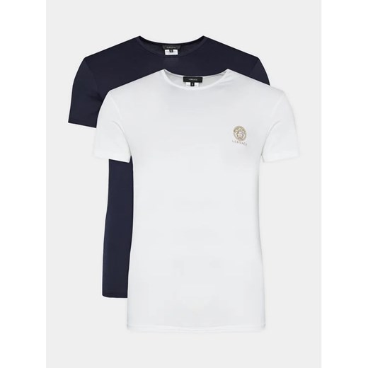 Versace Komplet 2 t-shirtów AU10193 Kolorowy Slim Fit ze sklepu MODIVO w kategorii T-shirty męskie - zdjęcie 168447777