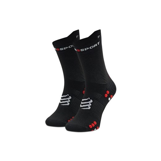 Compressport Skarpety wysokie unisex Pro Racing Socks V4.0 Run High XU00046B_906 Czarny ze sklepu MODIVO w kategorii Skarpetki damskie - zdjęcie 168448357